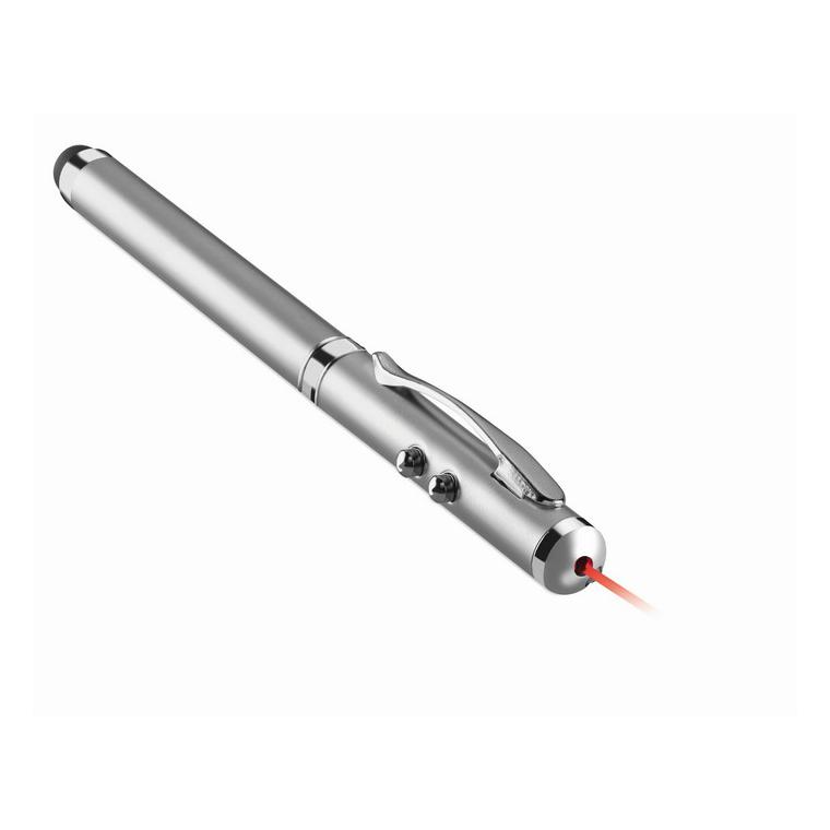 Pix laser şi vârf touch screen TRIOLUX Argintiu mat