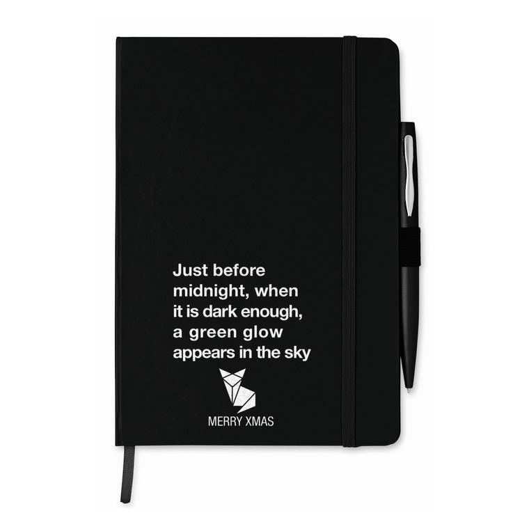 Carnet A5 cu pix NOTAPLUS Negru