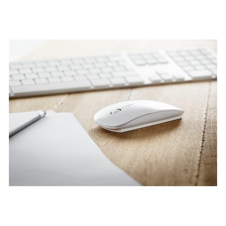 Mouse fără fir CURVY Alb