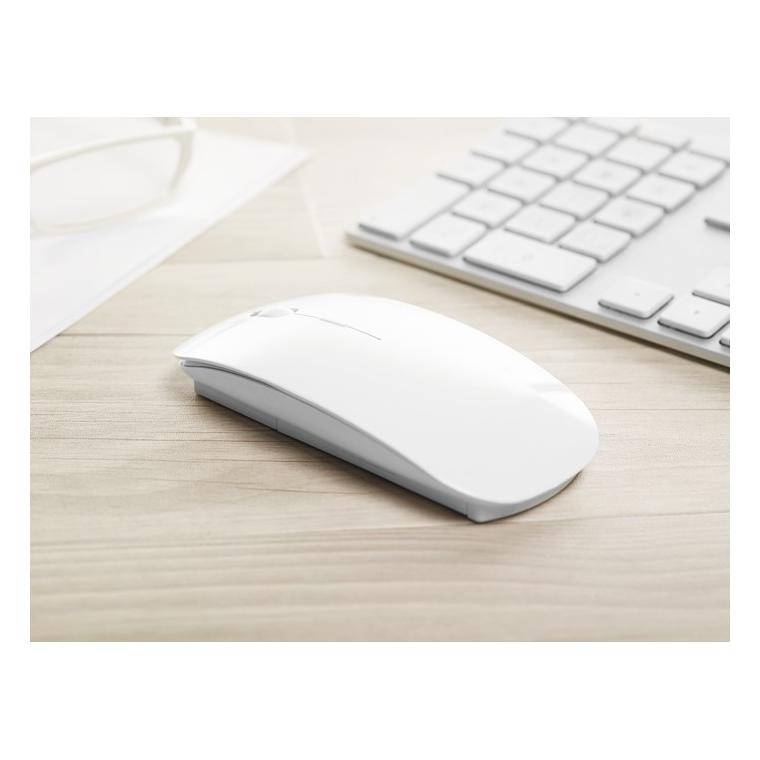 Mouse fără fir CURVY Alb