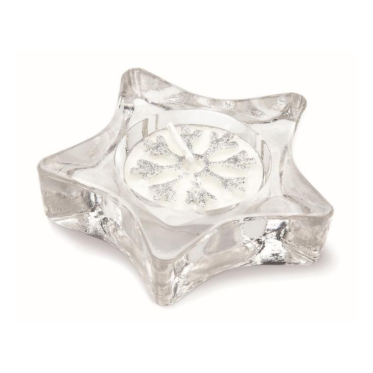 Suport pentru lumânare în form STARIO Argintiu mat