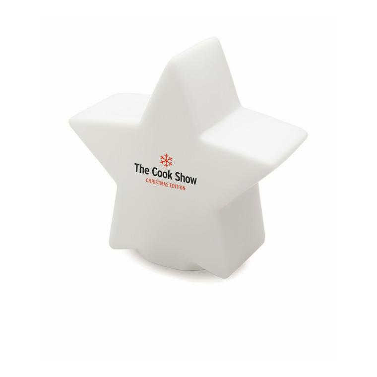 Luminițe PVC cu leduri în form LUMISTAR Alb