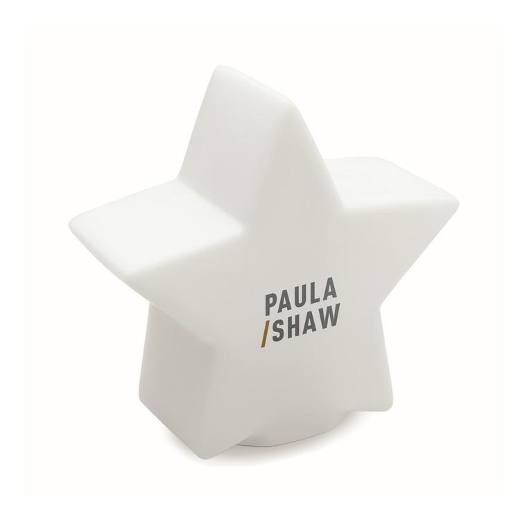 Luminițe PVC cu leduri în form LUMISTAR Alb