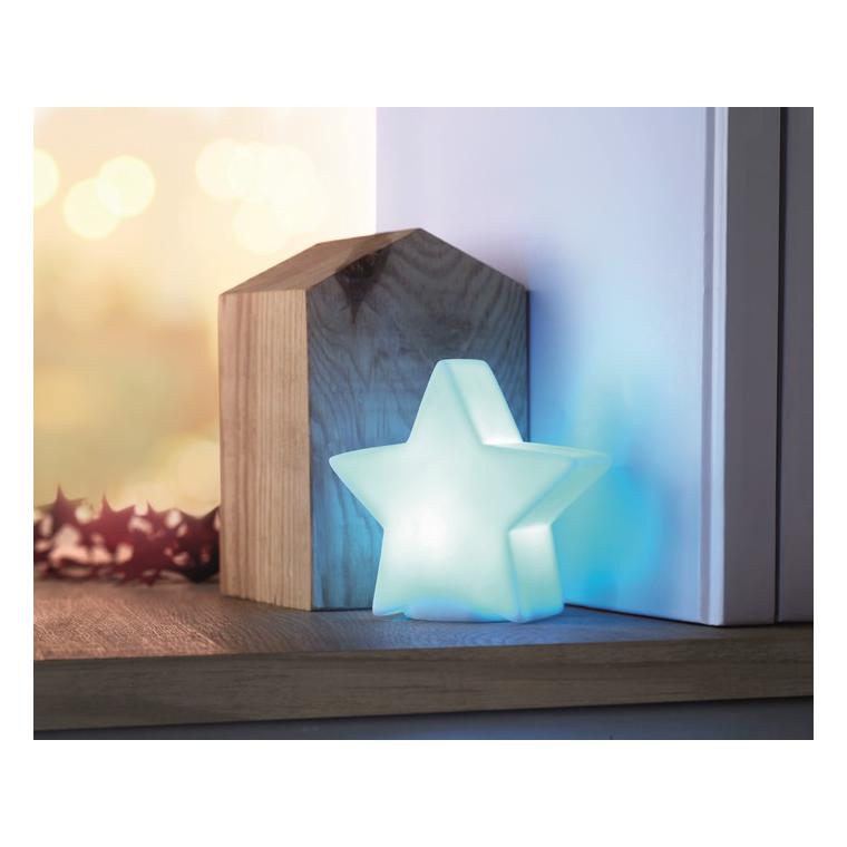 Luminițe PVC cu leduri în form LUMISTAR Alb