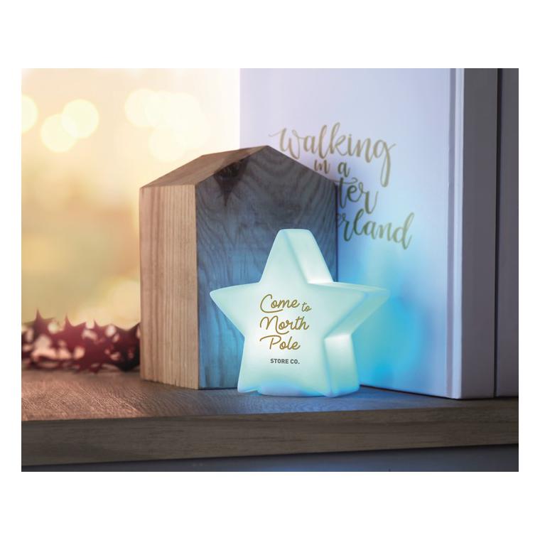 Luminițe PVC cu leduri în form LUMISTAR Alb