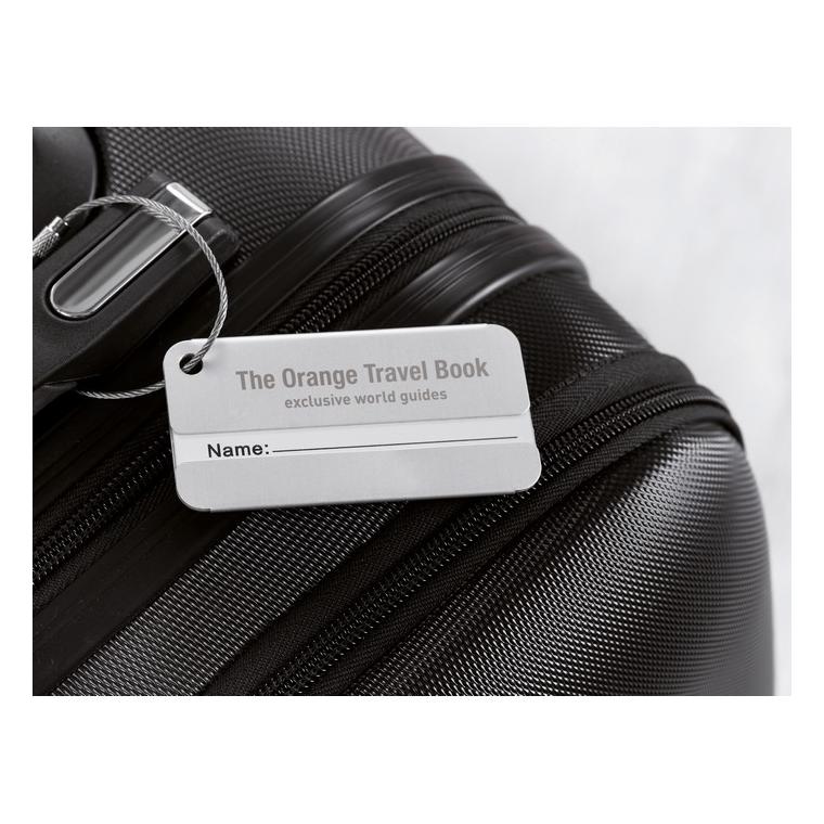 Etichetă pentru valiză TAGGY Argintiu mat