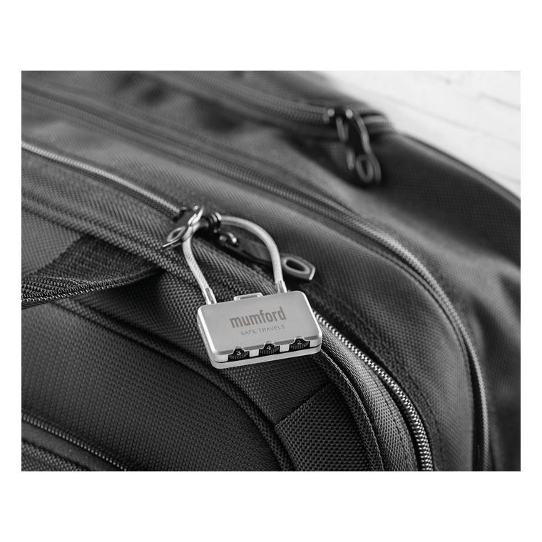 Lacăt pentru valiză THREECODE Argintiu mat