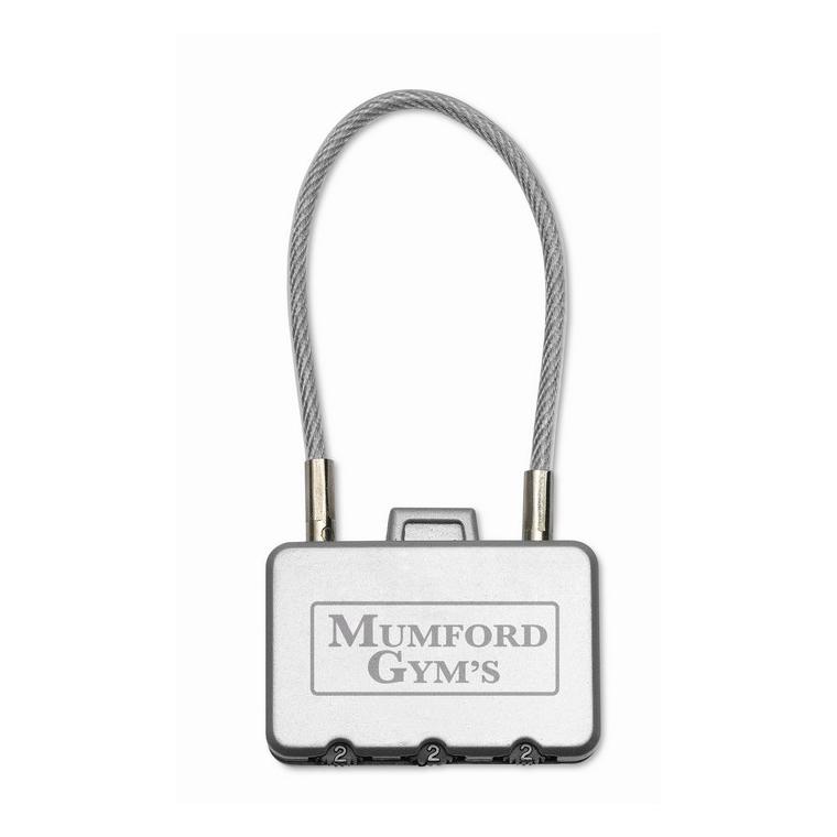 Lacăt pentru valiză THREECODE Argintiu mat