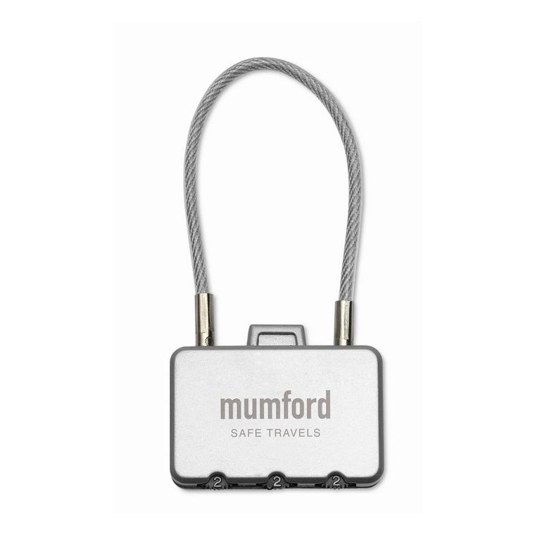 Lacăt pentru valiză THREECODE Argintiu mat