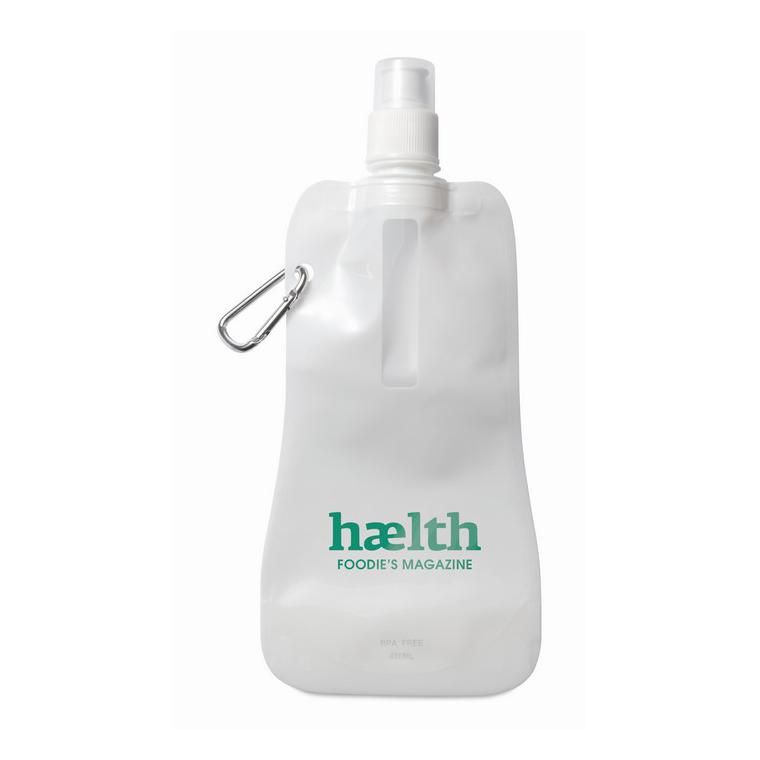 Sticlă de apă pliabilă GATES Alb