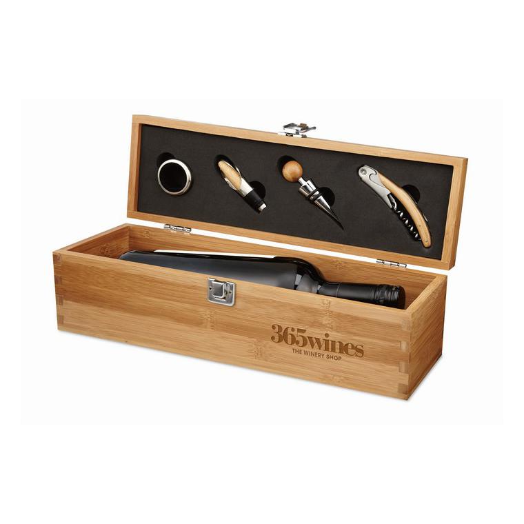 Cutie pentru sticlă de vin TARDOR Natur
