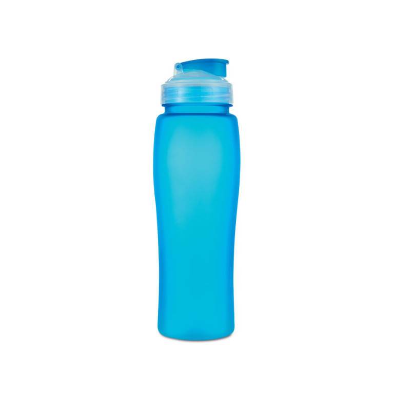 Sticlă cu pai pop-up  albastru