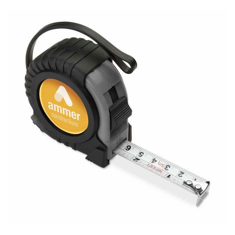 Ruletă de măsurat de 5 m MIA Gri