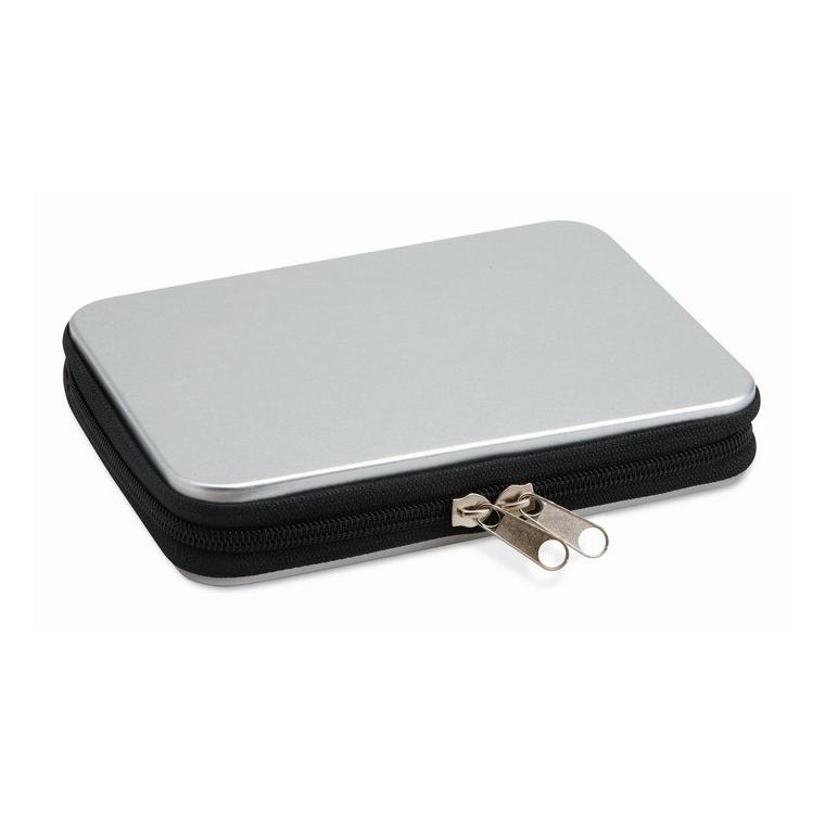 Set de scule în cutie aluminiu PAUL Negru