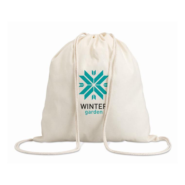 Geantă în dungi HUNDRED Bej