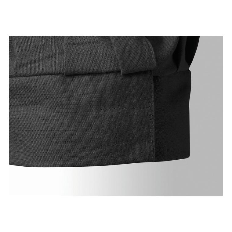 Bonetă chef 130 gr/m² CHEF Negru