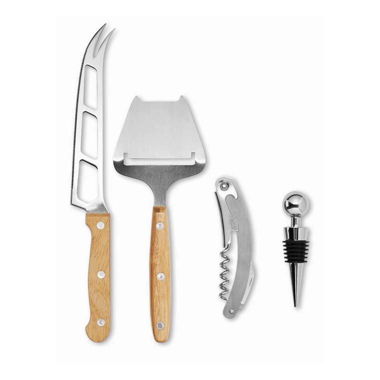 Set de vin și brânzeturi WINE&CHEESE Natur