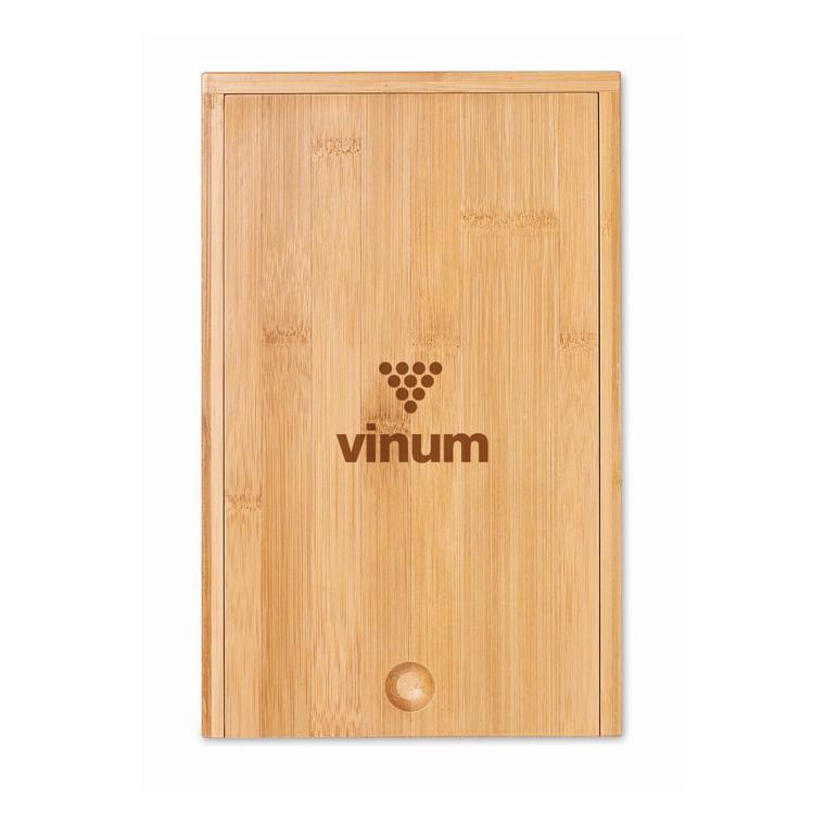 Set de vin și brânzeturi WINE&CHEESE Natur