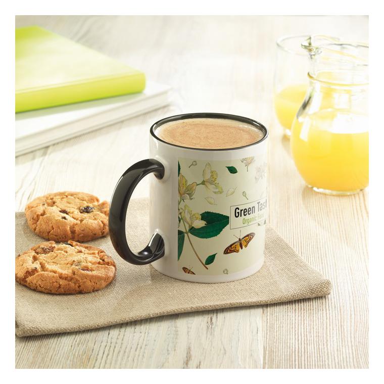 Cană colorată pentru sublimare SUBLIMCOLY Negru