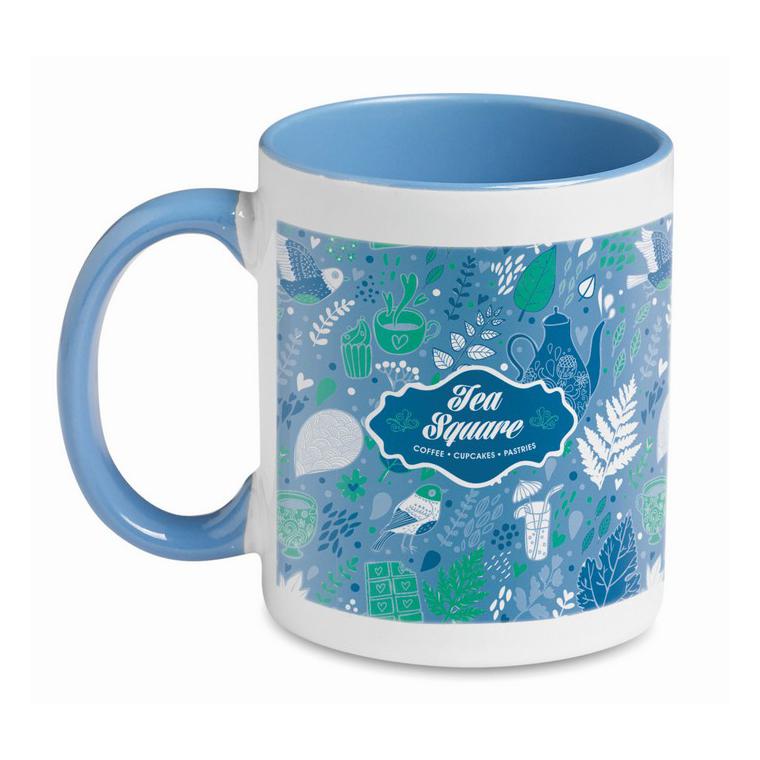 Cană colorată pentru sublimare SUBLIMCOLY Albastru