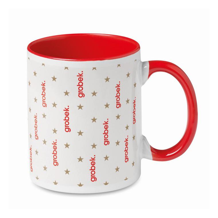 Cană colorată pentru sublimare SUBLIMCOLY Roșu