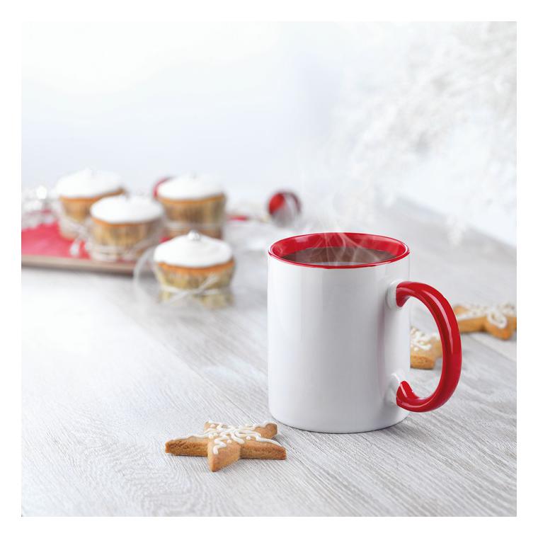 Cană colorată pentru sublimare SUBLIMCOLY Roșu