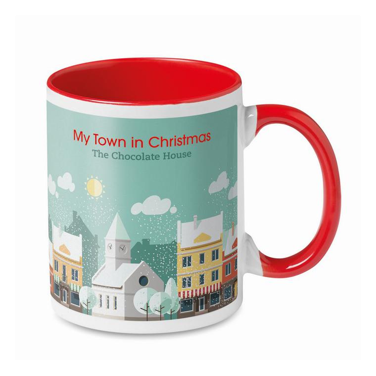 Cană colorată pentru sublimare SUBLIMCOLY Roșu