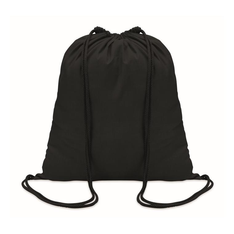Rucsac din bumbac 100 gr/m² COLORED Negru
