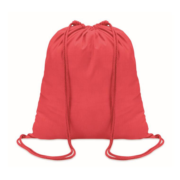 Rucsac din bumbac 100 gr/m² COLORED Roșu