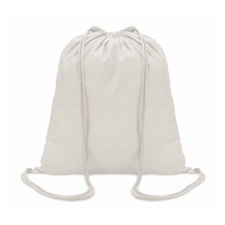 Rucsac din bumbac 100 gr/m² COLORED Alb
