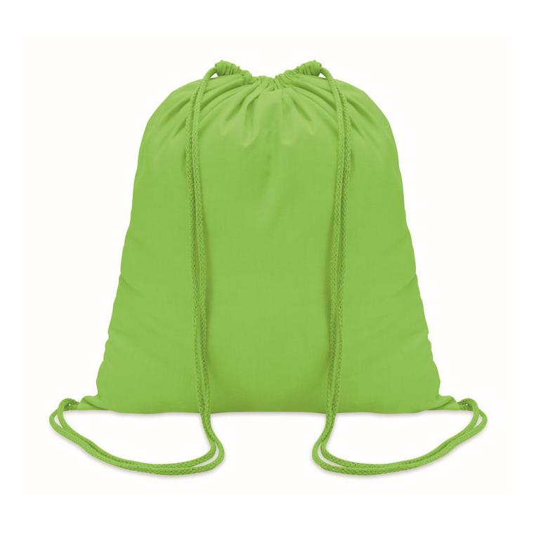 Rucsac din bumbac 100 gr/m² COLORED Lime