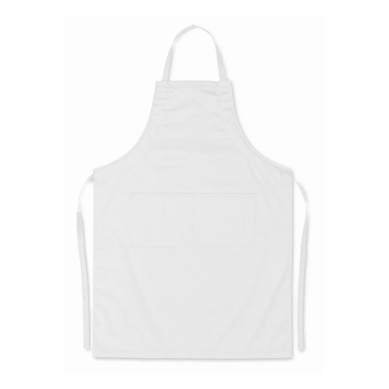 Şorţ reglabil FITTED KITAB Alb