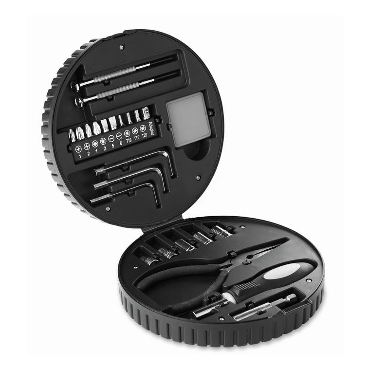 Set cu 25 unelte RUEDA TOOL Negru