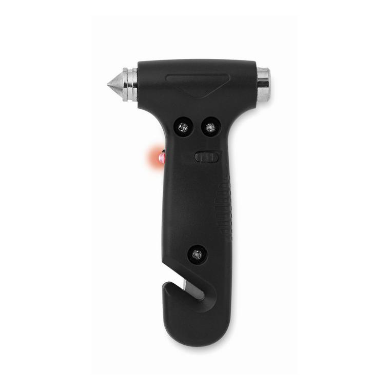 Ciocan de urgenţă 3 în 1 RESQ Negru