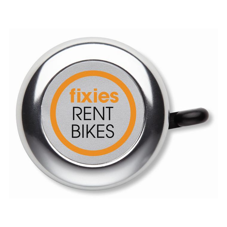 Sonerie de bicicletă RINGRING Argintiu lucios