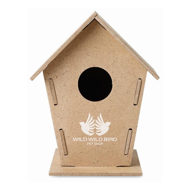 Căsuţă din lemn pentru păsări WOOHOUSE Natur