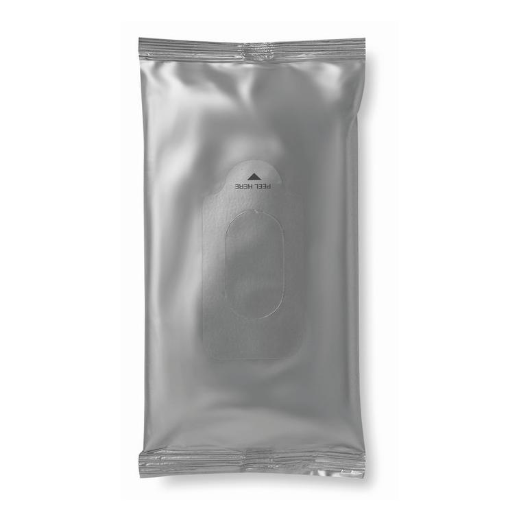 Şerveţele umede DELLEA Argintiu mat