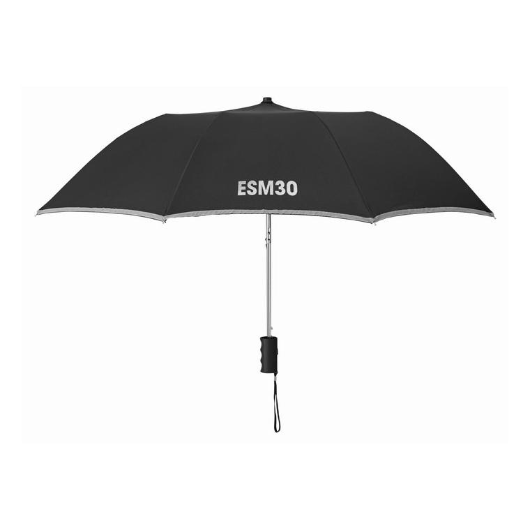 Umbrelă de 21 inch, pliabilă î NEON Negru