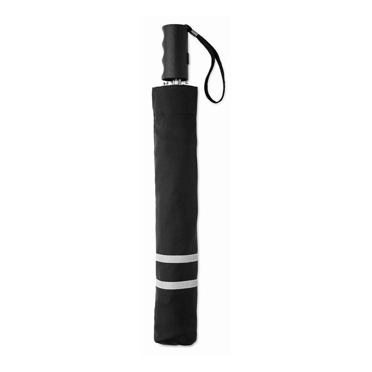 Umbrelă de 21 inch, pliabilă î NEON Negru
