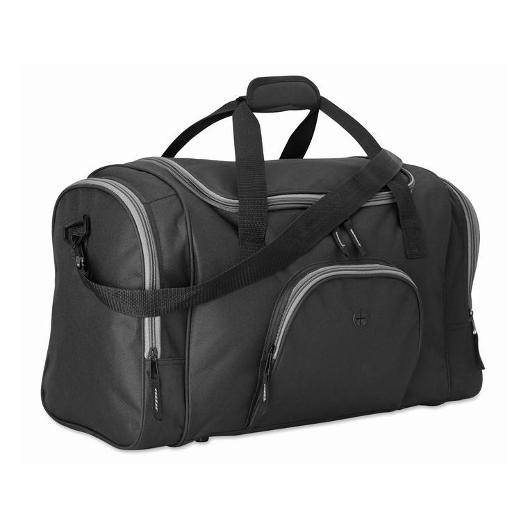 Geantă sport din poliester 600 LEIS Negru