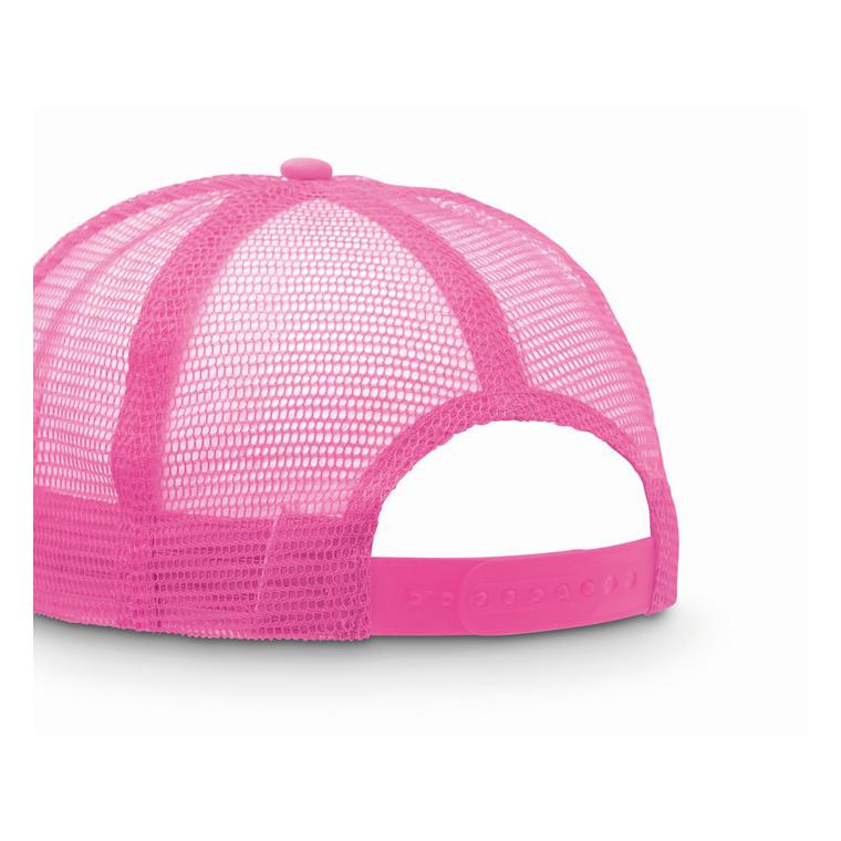 Şapcă din poliester (plasă, în TRUCKER CAP Roz neon