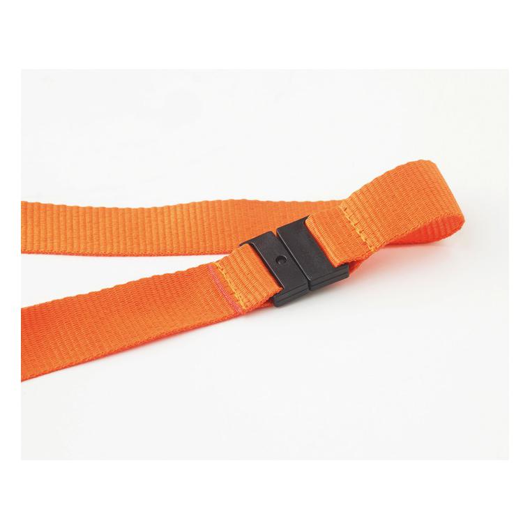 Lanyard cu agăţătoare metalică LANY Portocaliu