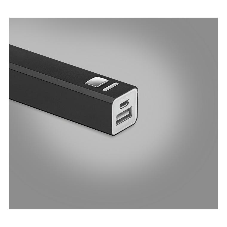 Încărcător din aluminiu POWERALU Negru