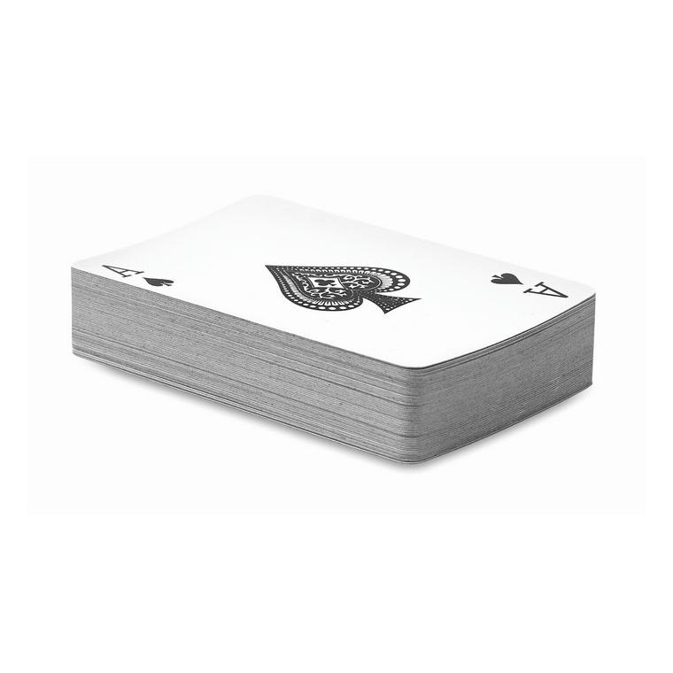 Cărţi de joc în cutie plastic ARUBA Albastru