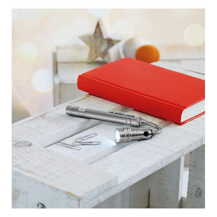 Lanternă extensibilă STRECH-TORCH Argintiu