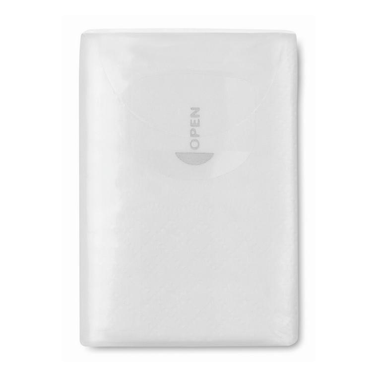 Pachet șervețele mici hârtie SNEEZIE Alb