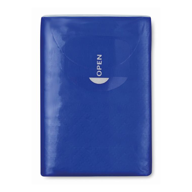 Pachet șervețele mici hârtie SNEEZIE Albastru regal