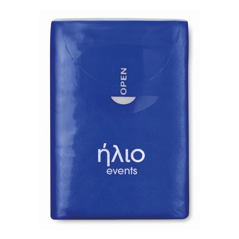 Pachet șervețele mici hârtie SNEEZIE Albastru regal