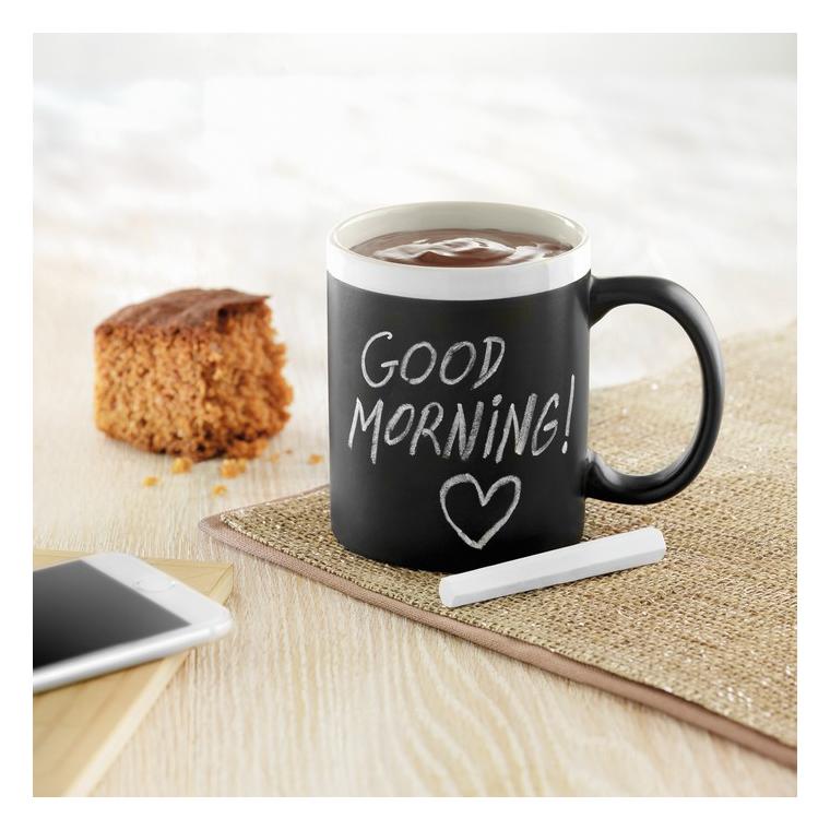 Cană pentru scriere cu cretă CHALCKY Alb