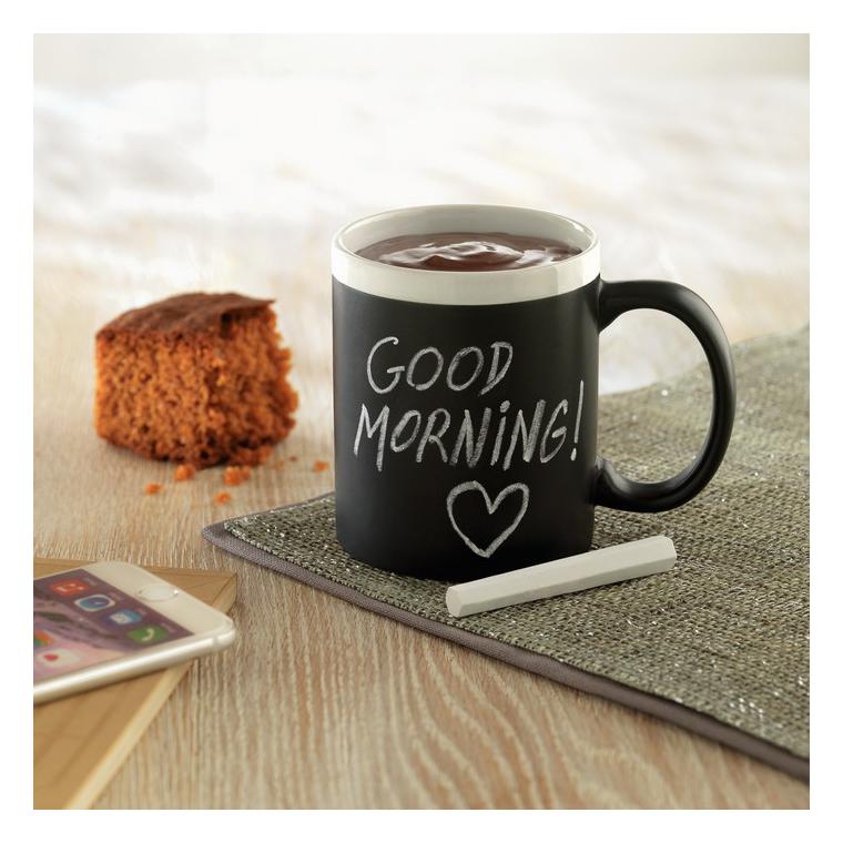 Cană pentru scriere cu cretă CHALCKY Alb